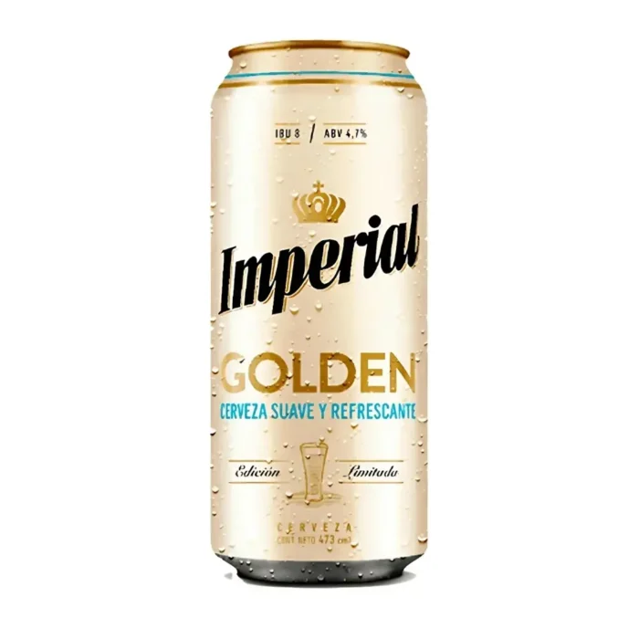 Imperial Golden Cerveza Imperial Golden Ale Lata 473 ml (Pack x 6) - Imagen 1