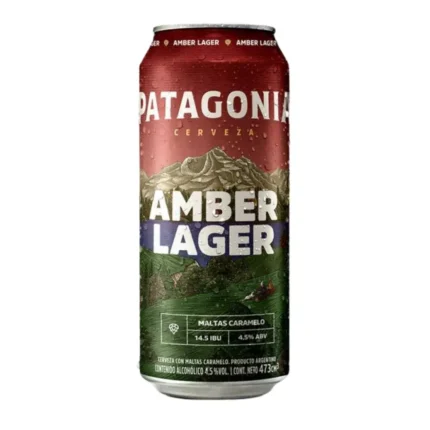 Patagonia Amber Lager Lata 473 cc (pack x6)